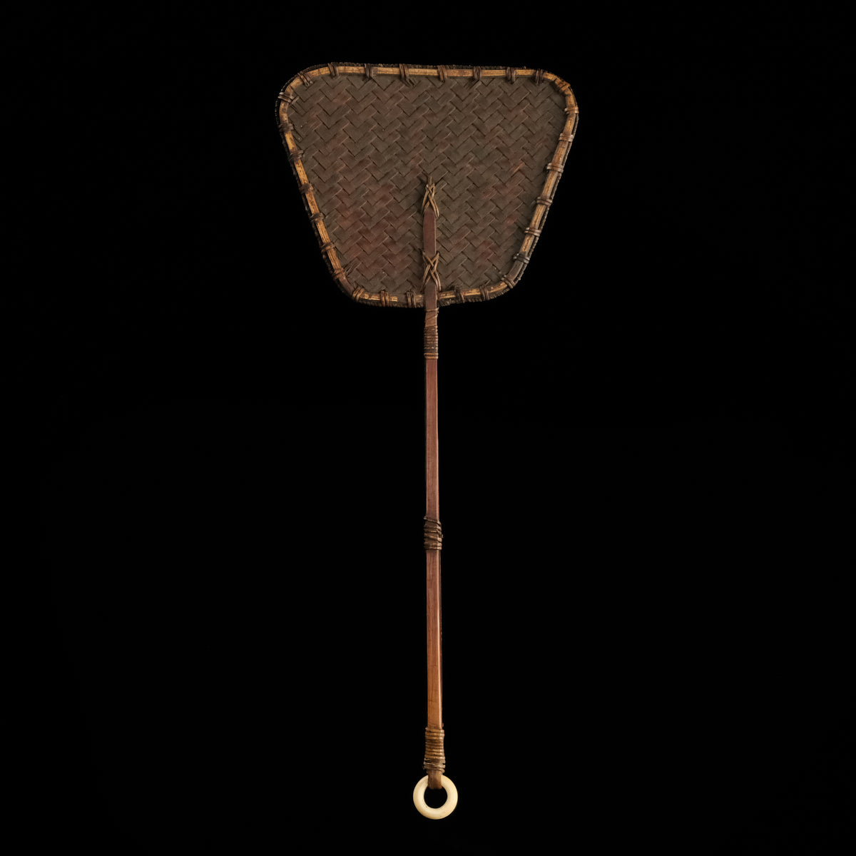 古竹編涼炉扇 – 周信堂 Syuusindou