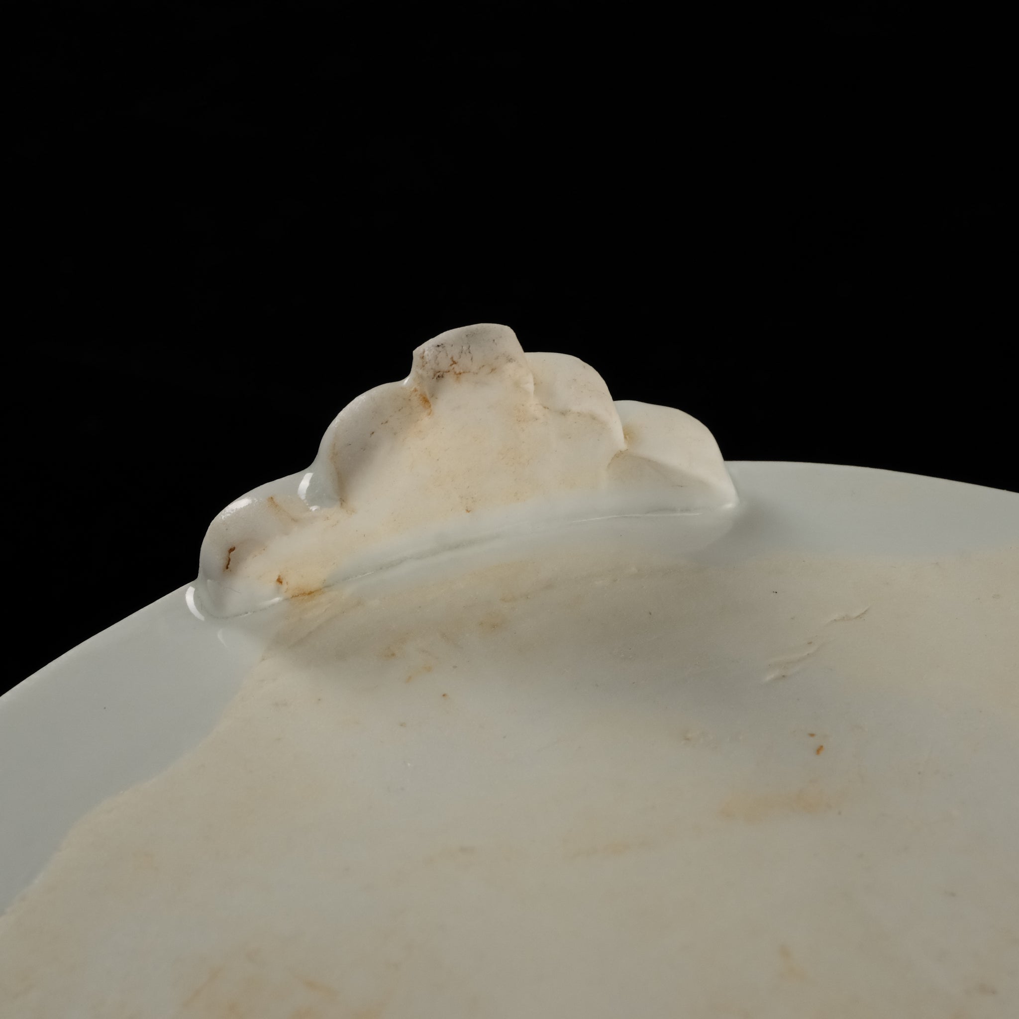 中国　白磁 香炉 三足炉 唐代 景徳鎮 白磁馬蓋付三足香炉 – 燦禾 SANKA