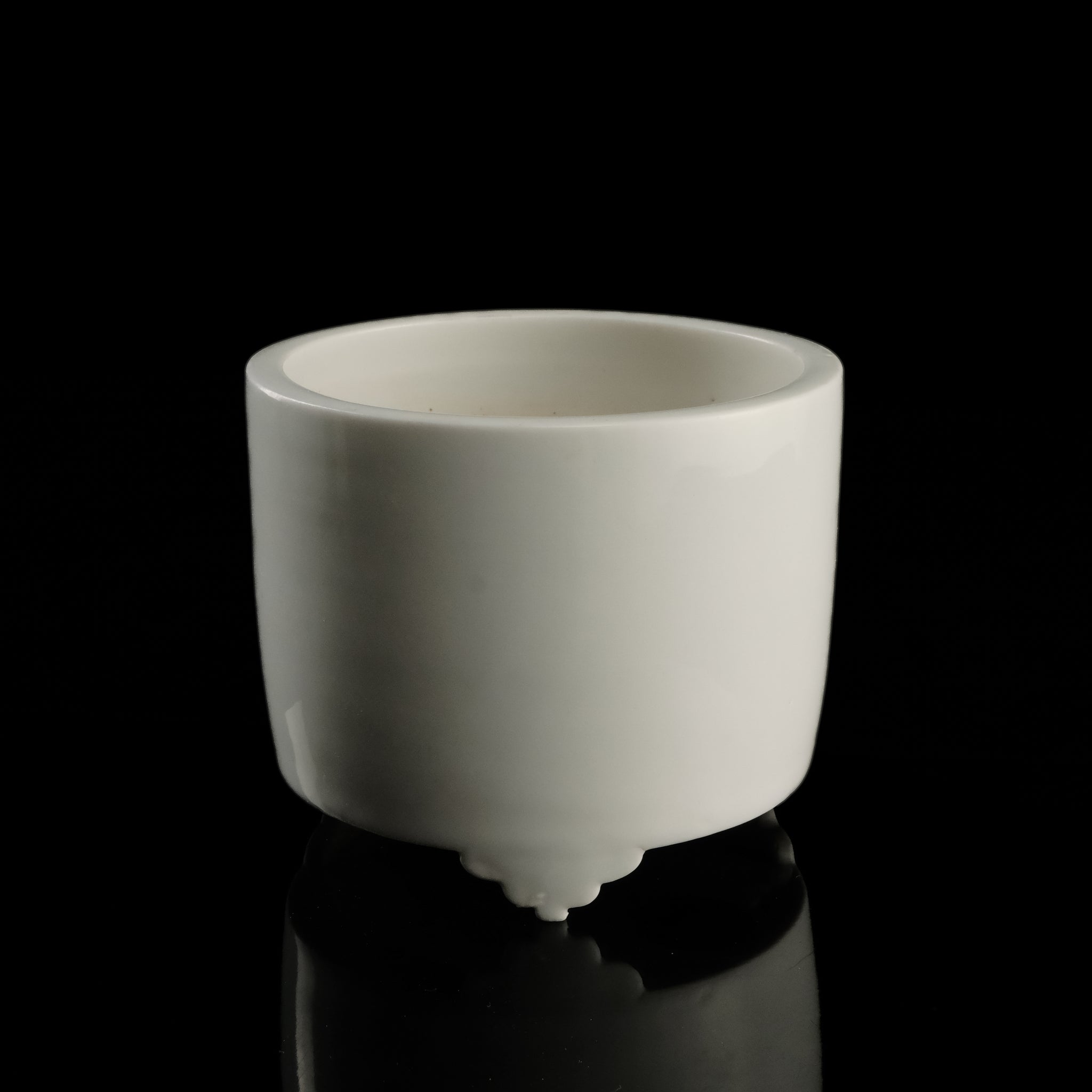 中国　白磁 香炉 三足炉 中国 白磁 香炉 三足炉