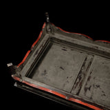 黒漆塗平卓