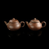 紫砂煎茶急須一対 「萬豊順記」銘