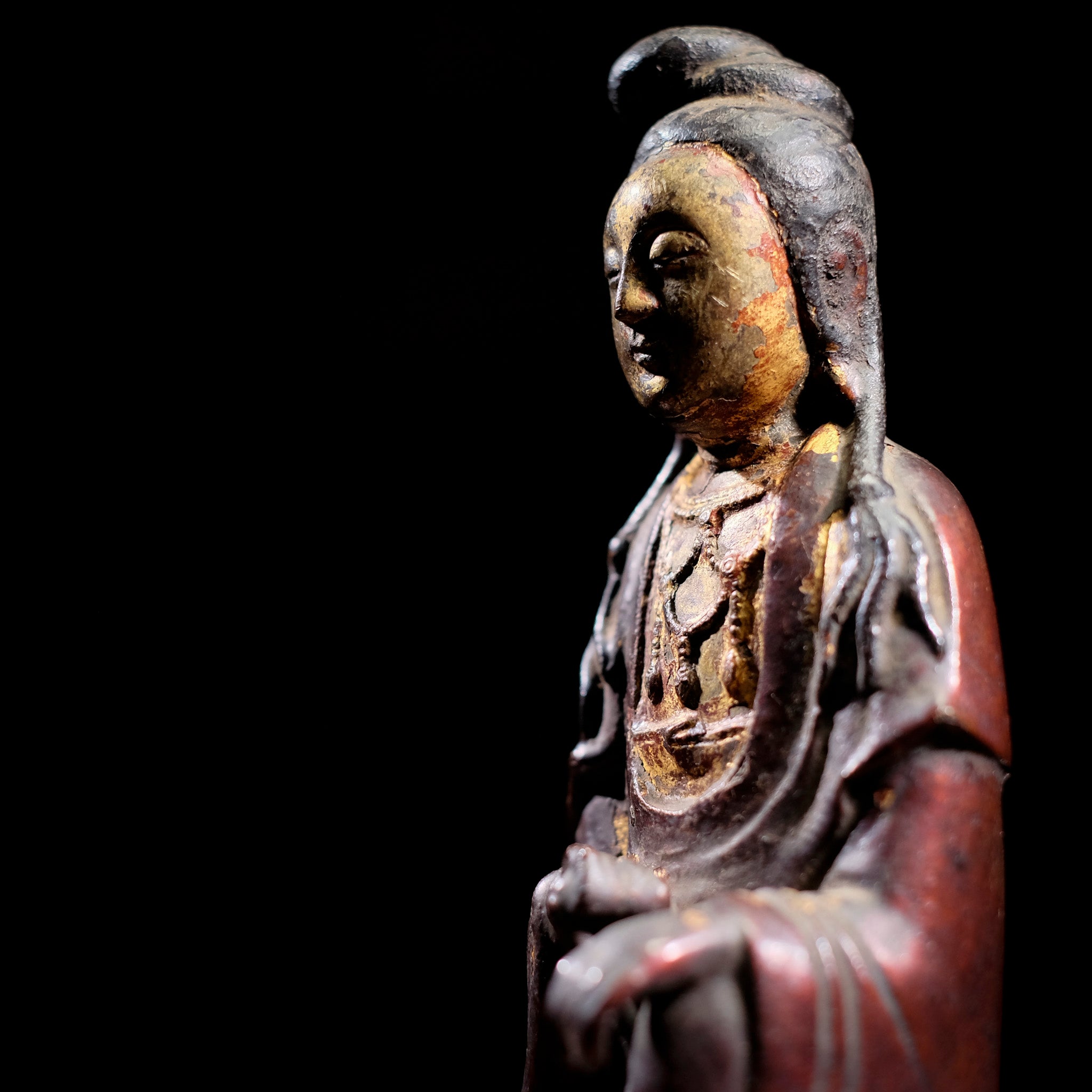 明時代 唐物銅観音 – 周信堂 Syuusindou
